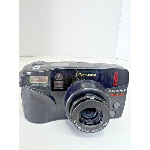 Olympus‎ Super Zoom 3000 DLX 35mm Film Camera 38-110mm Multi AF *PARTS ONLY* - Picture 2 of 12